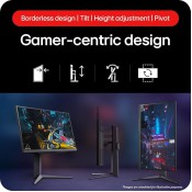 מסך מחשב גיימינג "LG 27GS75Q QHD IPS G-Sync 180Hz 27