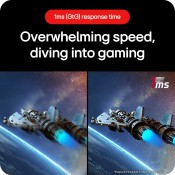 מסך מחשב גיימינג קעור ''LG UltraGear 32GS60QC QHD VA 180Hz 31.5