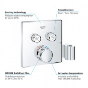 מערכת למקלחת GROHE Grohtherm SmartControl Perfect Shower Set דגם 34742000