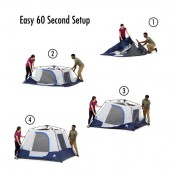 אוהל קמפינג 4 אנשים OZARK דגם TRAIL-4 INSTANT