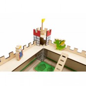 משחק טירה מעץ VIGA דגם 50310 משחק טירה מעץ VIGA דגם 50310