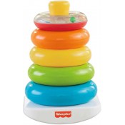סט מגדל טבעות וסדרן צורות FISHER PRICE דגם FWP37