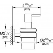 משאבת סבון GROHE דגם 41195000