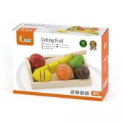 ערכת פירות חיתוך מעץ VIGA דגם 58806