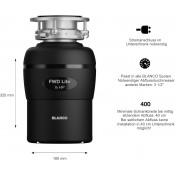 טוחן אשפה BLANCO FDW LITE