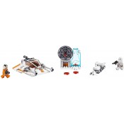 LEGO Star Wars 75268 Snowspeeder and Speeder Bike 