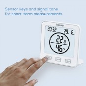 מד טמפרטורה ולחות לחדר BEURER דגם HM22