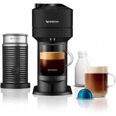 מכונת קפה קפסולות Nespresso Vertuo Next De'Longhi משולבת מקציף Aeroccino מכונת קפה קפסולות Nespresso Vertuo Next De'Longhi משולבת מקציף Aeroccino