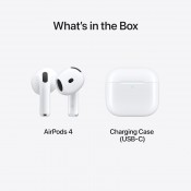אוזניות Apple AirPods 4