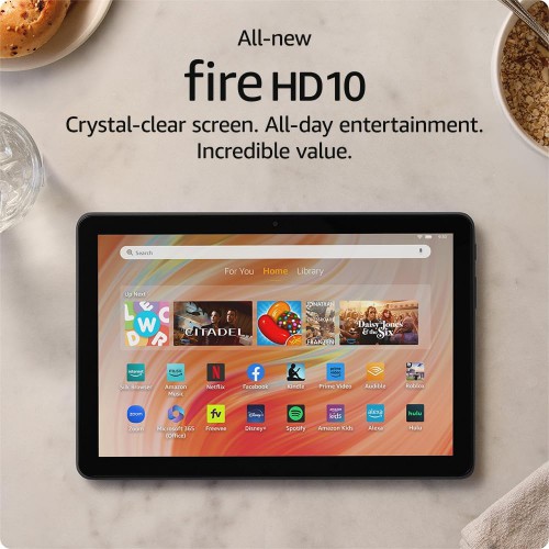 טאבלט 10 אינץ' (דור 13 שנת 2023) AMAZON דגם FIRE HD10 64GB טאבלט 10 אינץ' (דור 13 שנת 2023) AMAZON דגם FIRE HD10 64GB