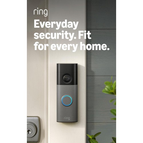 פעמון דלת חכם RING דגם Battery Doorbell Speckled Grey (2nd gen) פעמון דלת חכם RING דגם Battery Doorbell Speckled Grey (2nd gen)