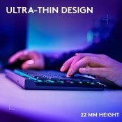מקלדת גיימינג מכנית אלחוטית LOGITECH דגם G515 Lightspeed TKL