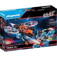 Playmobil Galaxy Police 70023 Galaxy Pirates Helicopter