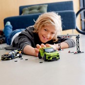 LEGO Speed Champions 76899 Lamborghini Urus ST-X and Lamborghini Huracan Super Trofeo EVO