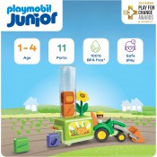 Playmobil Junior 71773 Tractor with Load and Drop Planter