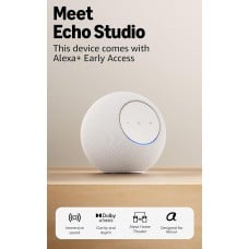 רמקול חכם AMAZON דגם ECHO STUDIO