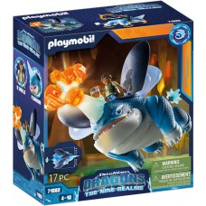 Playmobil Dragons 71082 Nine Realms: Plowhorn & D'Angelo