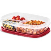 סט 5 קופסאות לאחסון מזון RUBBERMAID סט 5 קופסאות לאחסון מזון RUBBERMAID