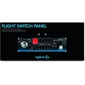 לוח בקרה מתגי טיסה LOGITECH דגם 945-000030 לוח בקרה מתגי טיסה LOGITECH דגם 945-000030