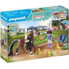 Playmobil Horses Of Waterfall 71355 Jumping Arena with Zoe and Blaze