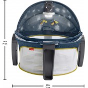 עריסת שינה לתינוק ניידת FISHER PRICE דגם HNB35 עריסת שינה לתינוק ניידת FISHER PRICE דגם HNB35