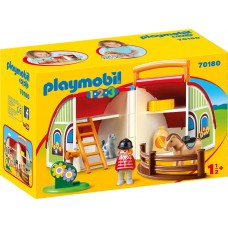 Playmobil 1.2.3 70180 My Take Along Farm 