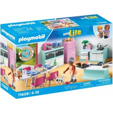 Playmobil My Life 71608 Kitchen with dining place