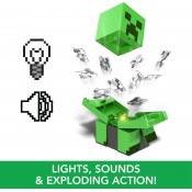 מכונית מתפוצצת עם אורות וצלילים Mattel Minecraft