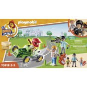 Playmobil Duck On Call 70919 Ambulance Action: Help the Racing Driver Playmobil Duck On Call 70919 Ambulance Action: Help the Racing Driver