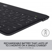 מקלדת אלחוטית LOGITECH KEYS TO GO מקלדת אלחוטית LOGITECH KEYS TO GO