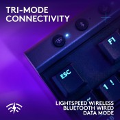 מקלדת גיימינג מכנית אלחוטית LOGITECH דגם G515 Lightspeed TKL