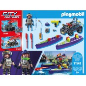 Playmobil City Action 71147 Tactical Unit - Mulit-Terrain Quad