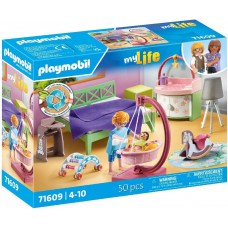 Playmobil My Life 71609 Sleeping room with baby play corner