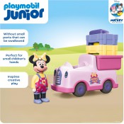 Playmobil Junior 71770 Minnie Mouse's Color Sorting Fruit Truck