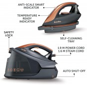 מגהץ קיטור BREVILLE דגם VIN445 מגהץ קיטור BREVILLE דגם VIN445