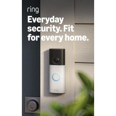 פעמון דלת חכם RING דגם Battery Doorbell Speckled White (2nd gen) פעמון דלת חכם RING דגם Battery Doorbell Speckled White (2nd gen)