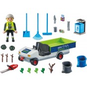 Playmobil City Action 71433 Street Cleaner with e-Vehicle