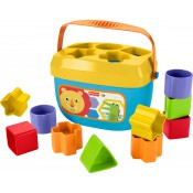 סט מגדל טבעות וסדרן צורות FISHER PRICE דגם FWP37