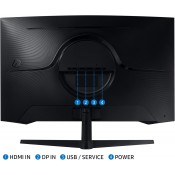 מסך מחשב גיימינג קעור SAMSUNG Odyssey G5 LS32CG552EUXXU Quad HD 