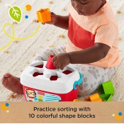 סט מגדל טבעות וסדרן צורות FISHER PRICE דגם GRF11