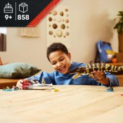 LEGO Jurassic World 76974 Brick-Built Mosasaurus Boat Mission