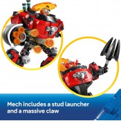 LEGO Sonic the Hedgehog 77005 Knuckles vs. Dr. Eggman Egg Crusher Mech