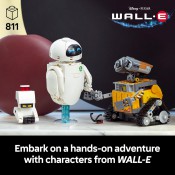 LEGO Disney 43279 WALL-E and EVE