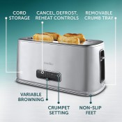 טוסטר קופץ BREVILLE דגם VTR023 טוסטר קופץ BREVILLE דגם VTR023