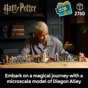 LEGO Harry Potter 76444 Diagon Alley Wizarding Shops