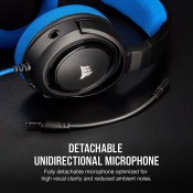 אוזניות גיימינג + מיקרופון למחשב CORSAIR דגם HS35 