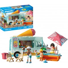 Playmobil My Life 71904 Ice Cream Truck with Surf Shop