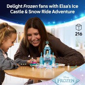 LEGO Disney 43281 Elsa's Ice Castle & Snow Ride Adventure