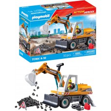 Playmobil Action Heroes 71749 Large Excavator