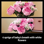 LEGO Botanicals 10374 Bouquet of Pink Roses